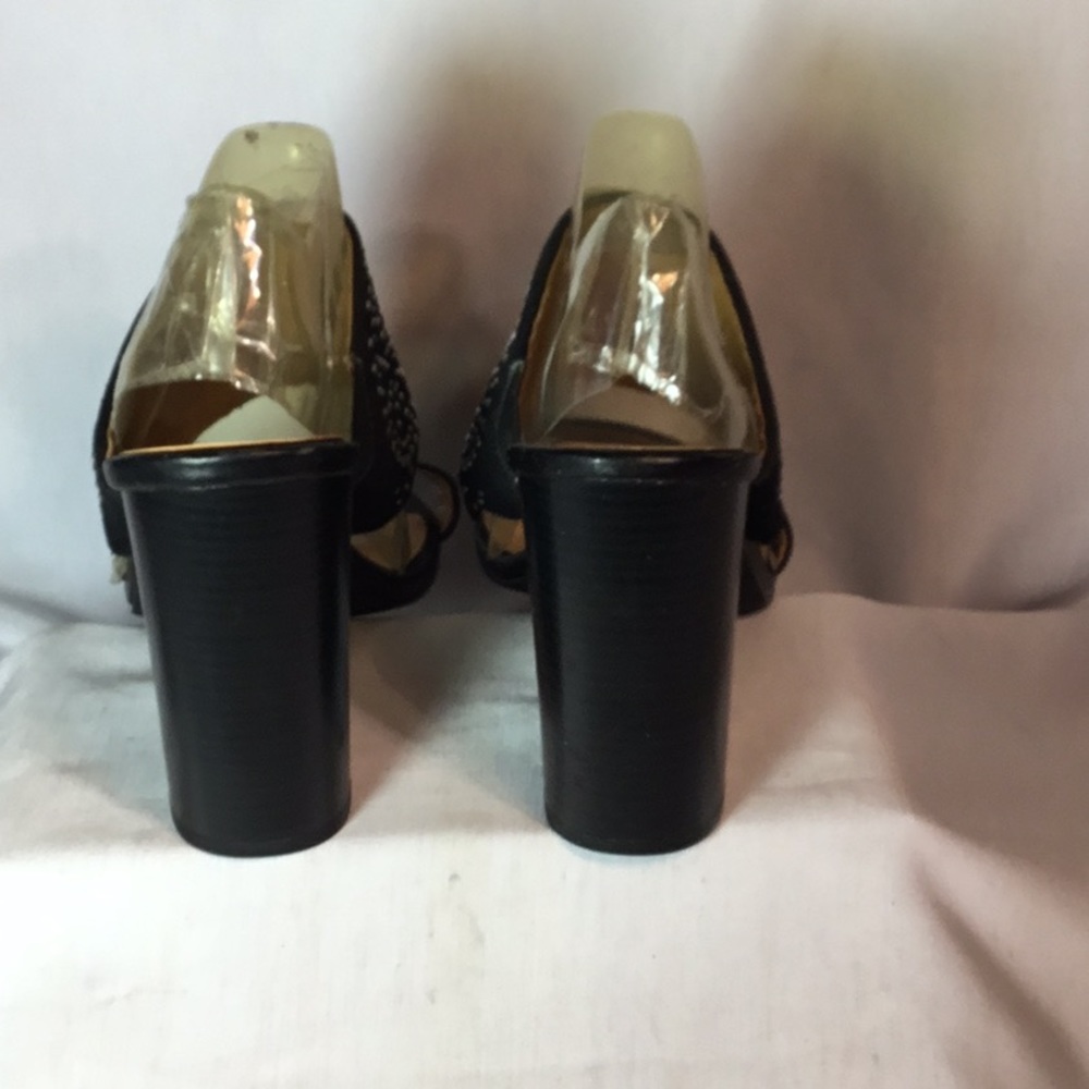 Jasmin Slides Chunky Heels - Picture 3 of 4